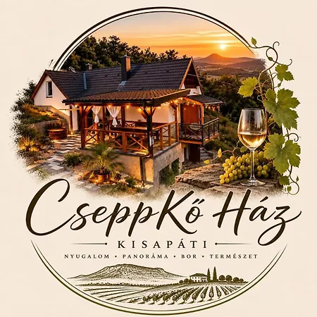 Cseppko House Vineyard & Panorama Szent-gyoergy Hegy Feriehus Kisapati